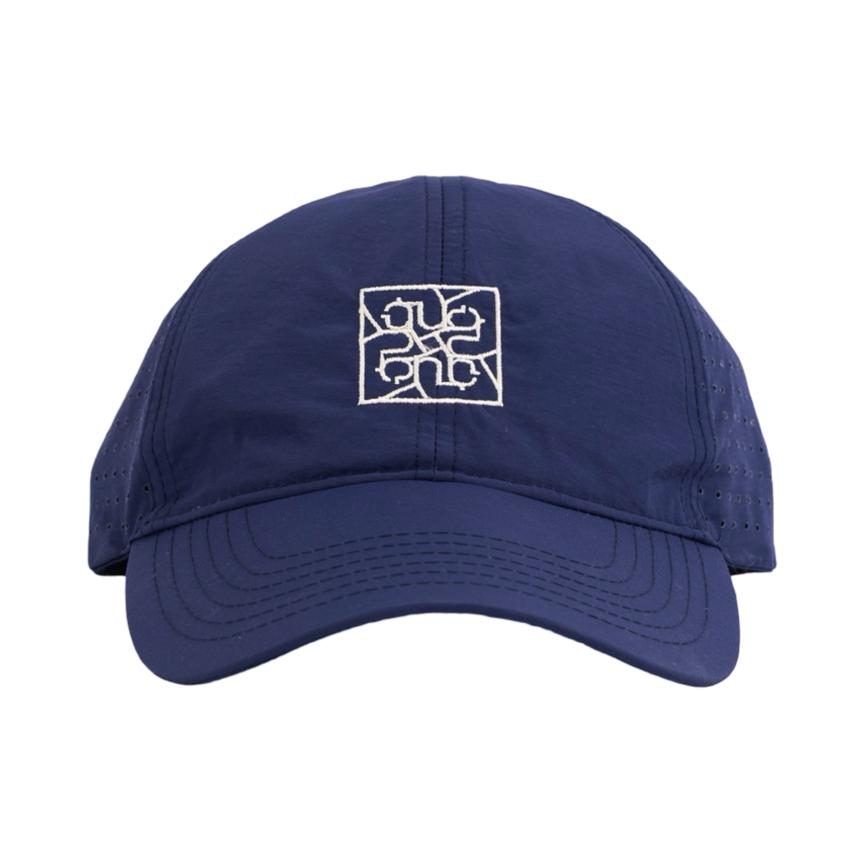 Embroidered Logo Cap - Navy
