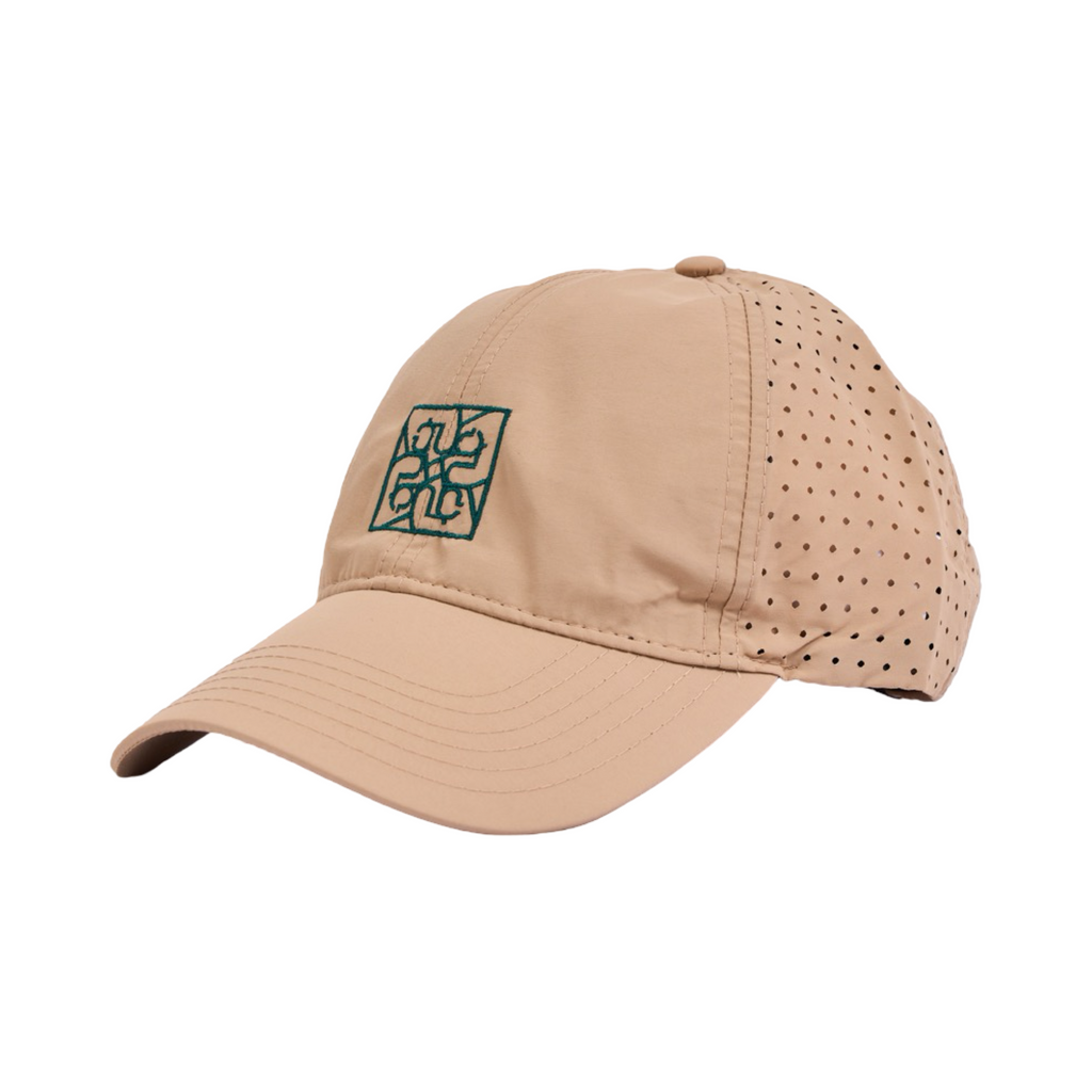 Embroidered Logo Cap - Olive