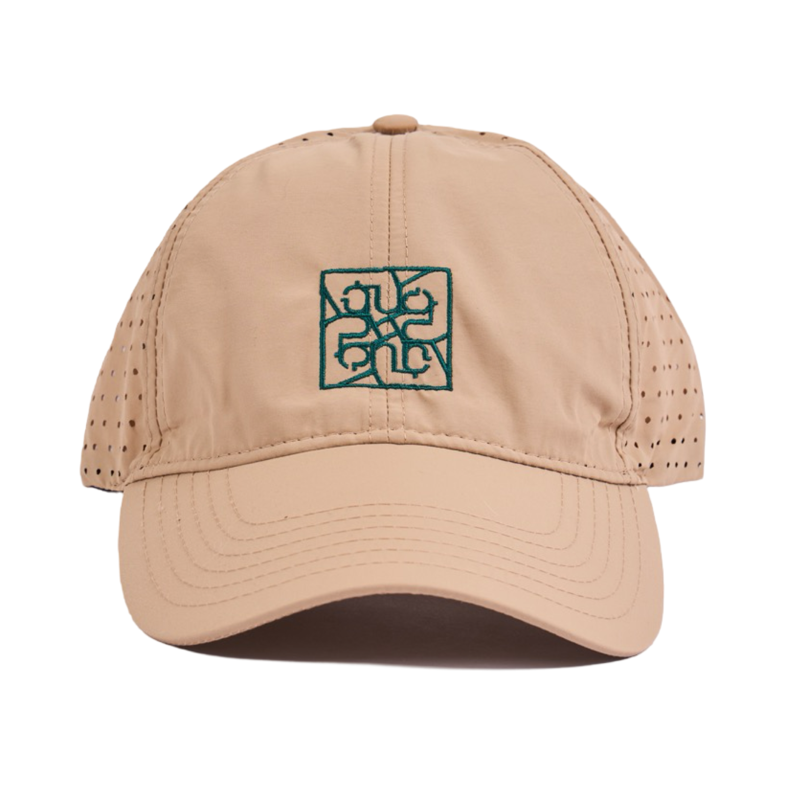Embroidered Logo Cap - Khaki