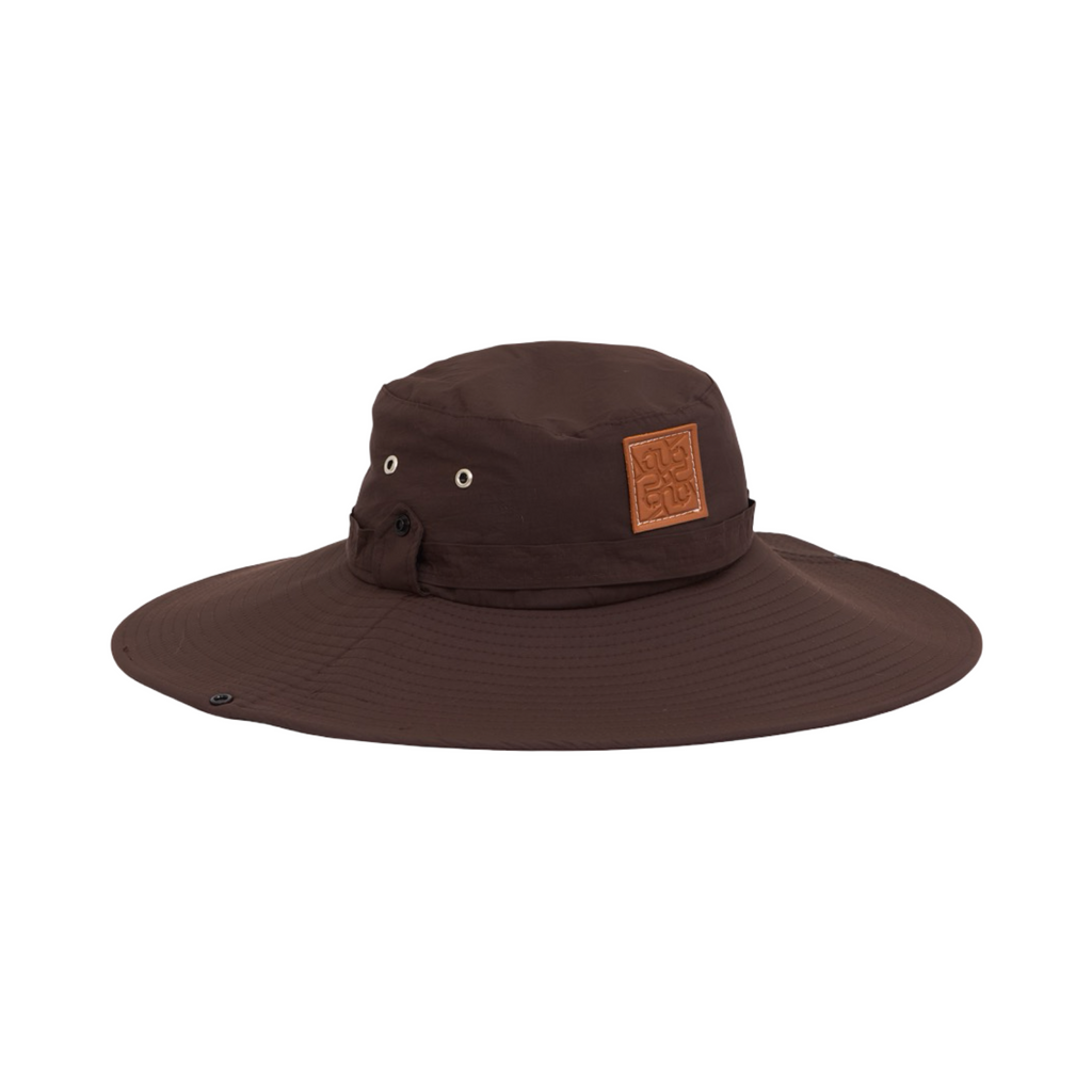 Nylon Explorer Hat - Brown