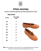 Journey –  Florence Handmade Calfskin Flats – Ruby