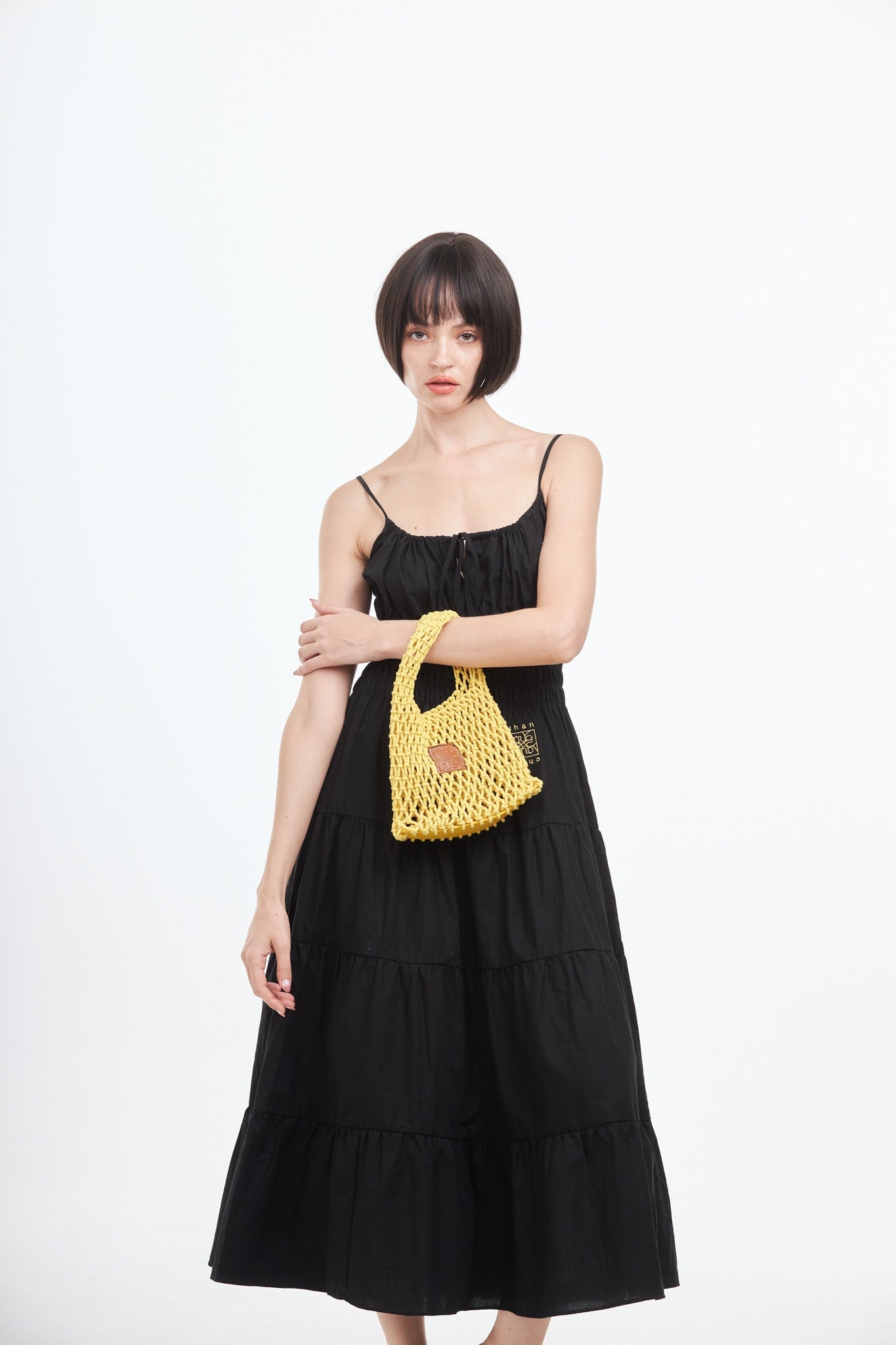 Knitted Mini Bag - Yellow
