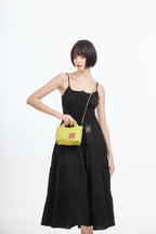 Signature Weave – Crossbody Bag S – Lemon