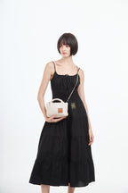 Signature Weave – Crossbody Bag S – Ivory