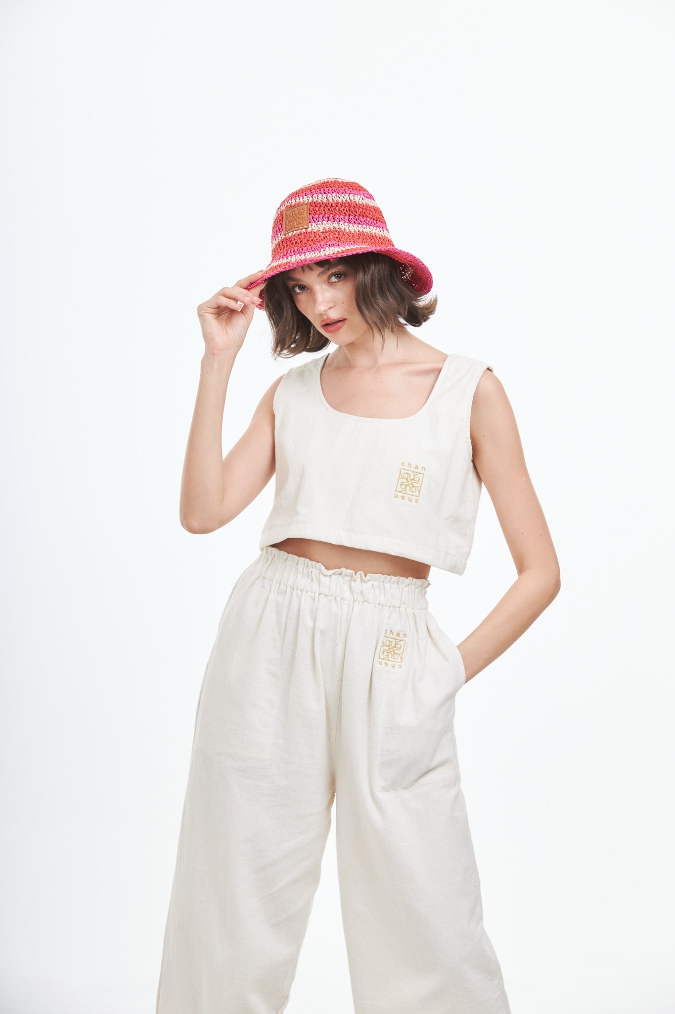 Colorful Crochet Bucket Hat