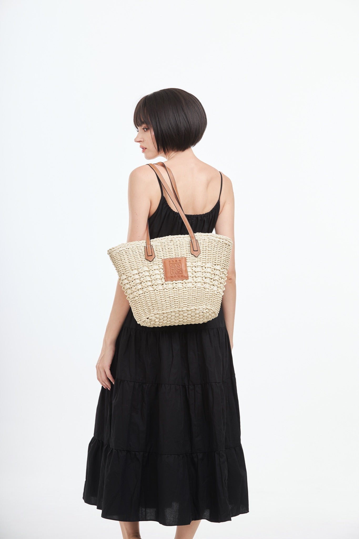 Everyday Earth – Straw Tote Bag – Beige