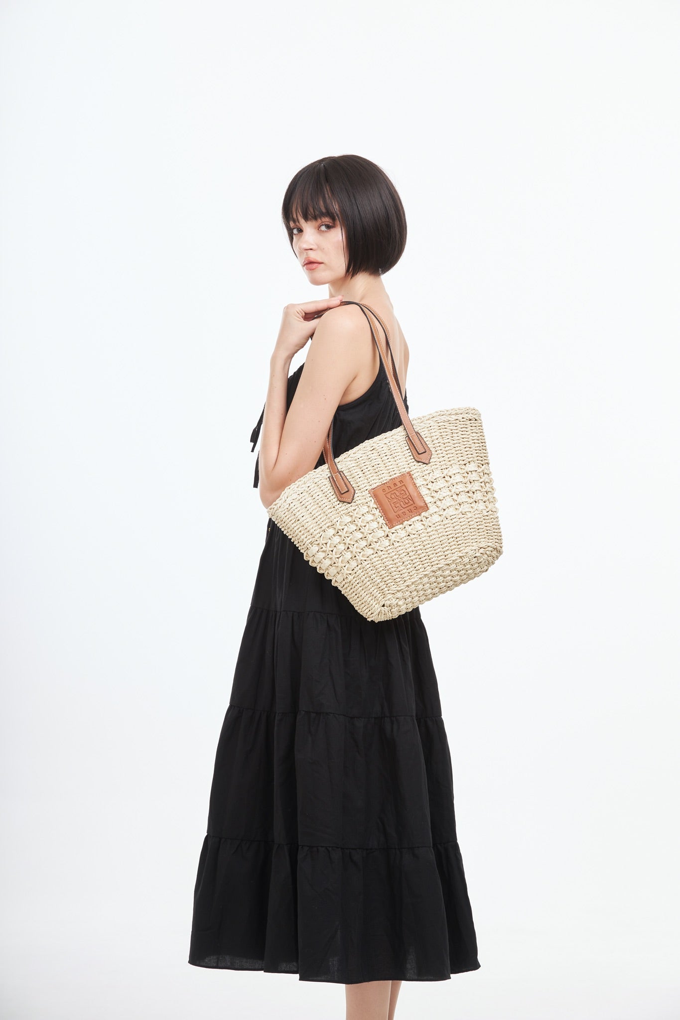 Everyday Earth – Straw Tote Bag – Beige