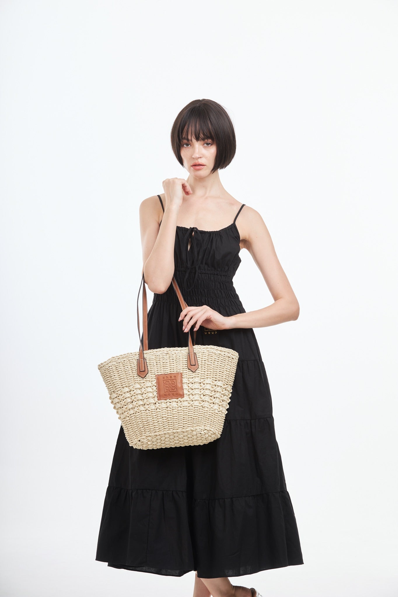 Everyday Earth – Straw Tote Bag – Beige