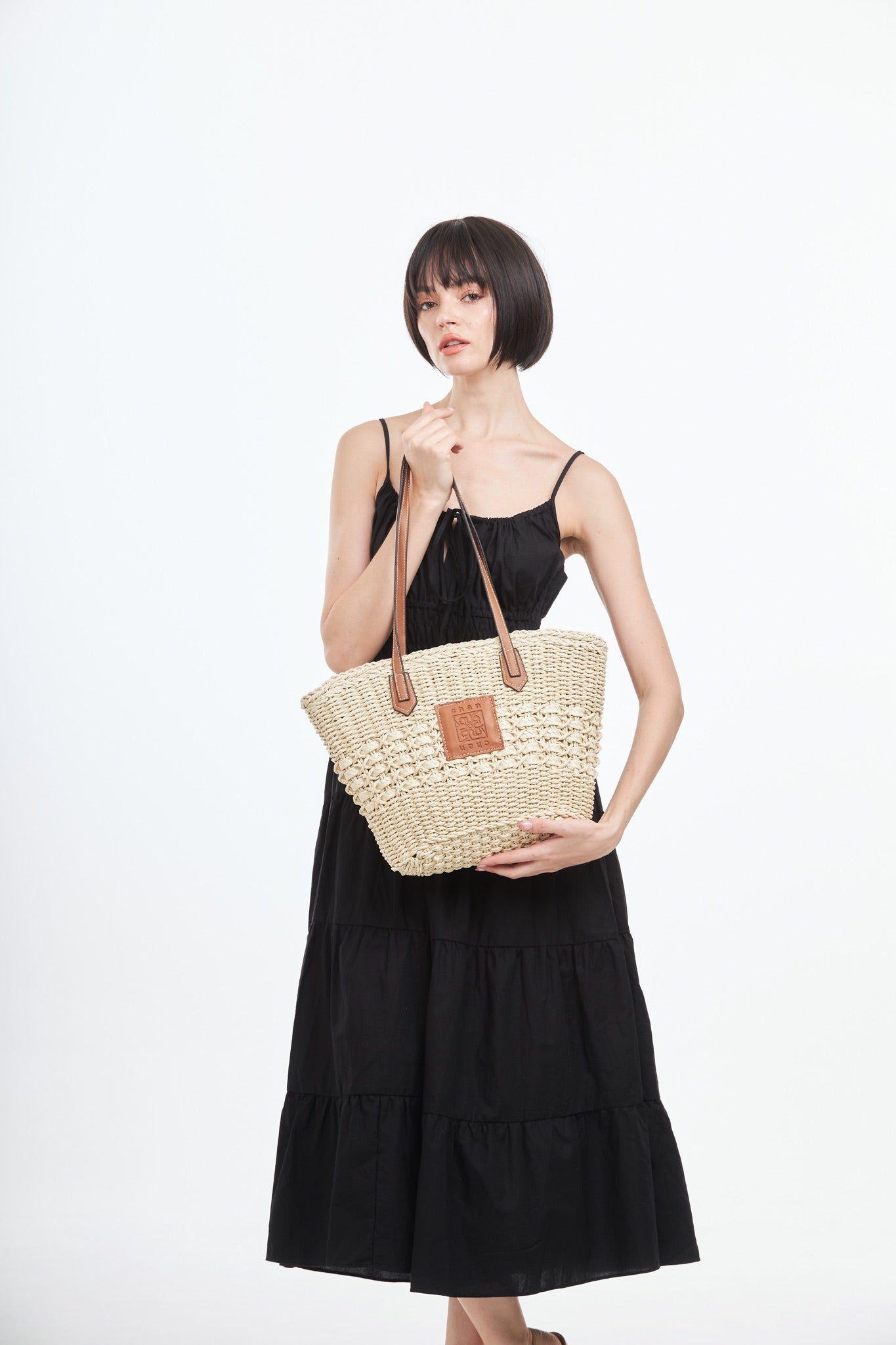 Everyday Earth – Straw Tote Bag – Beige