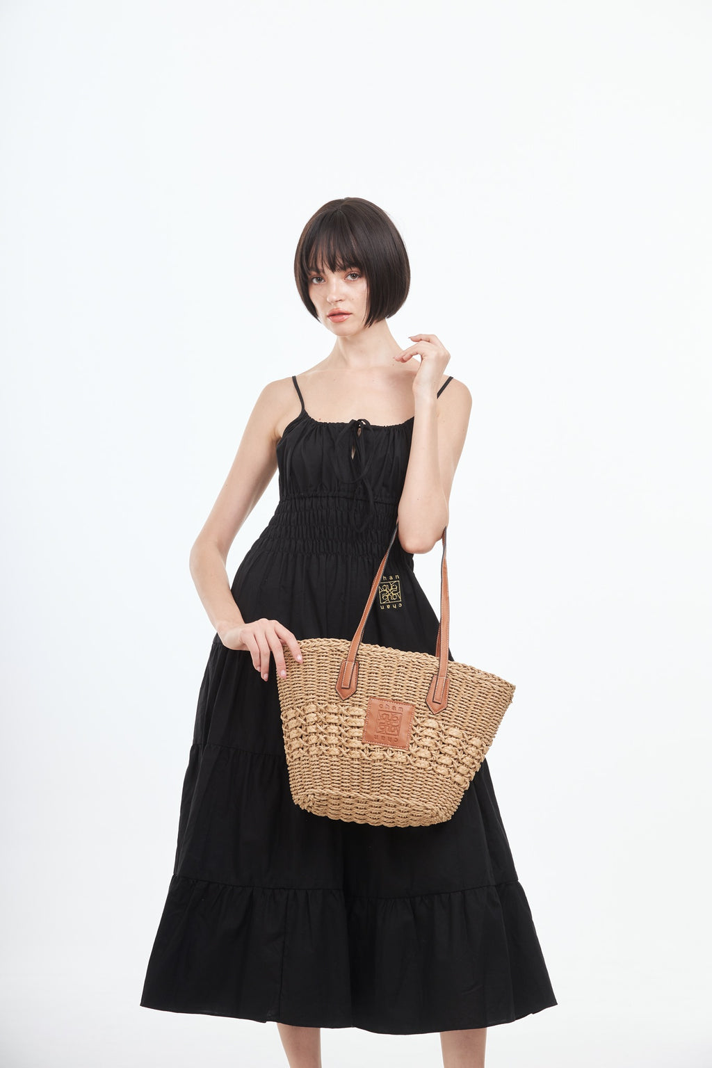 Everyday Earth – Straw Tote Bag – Brown