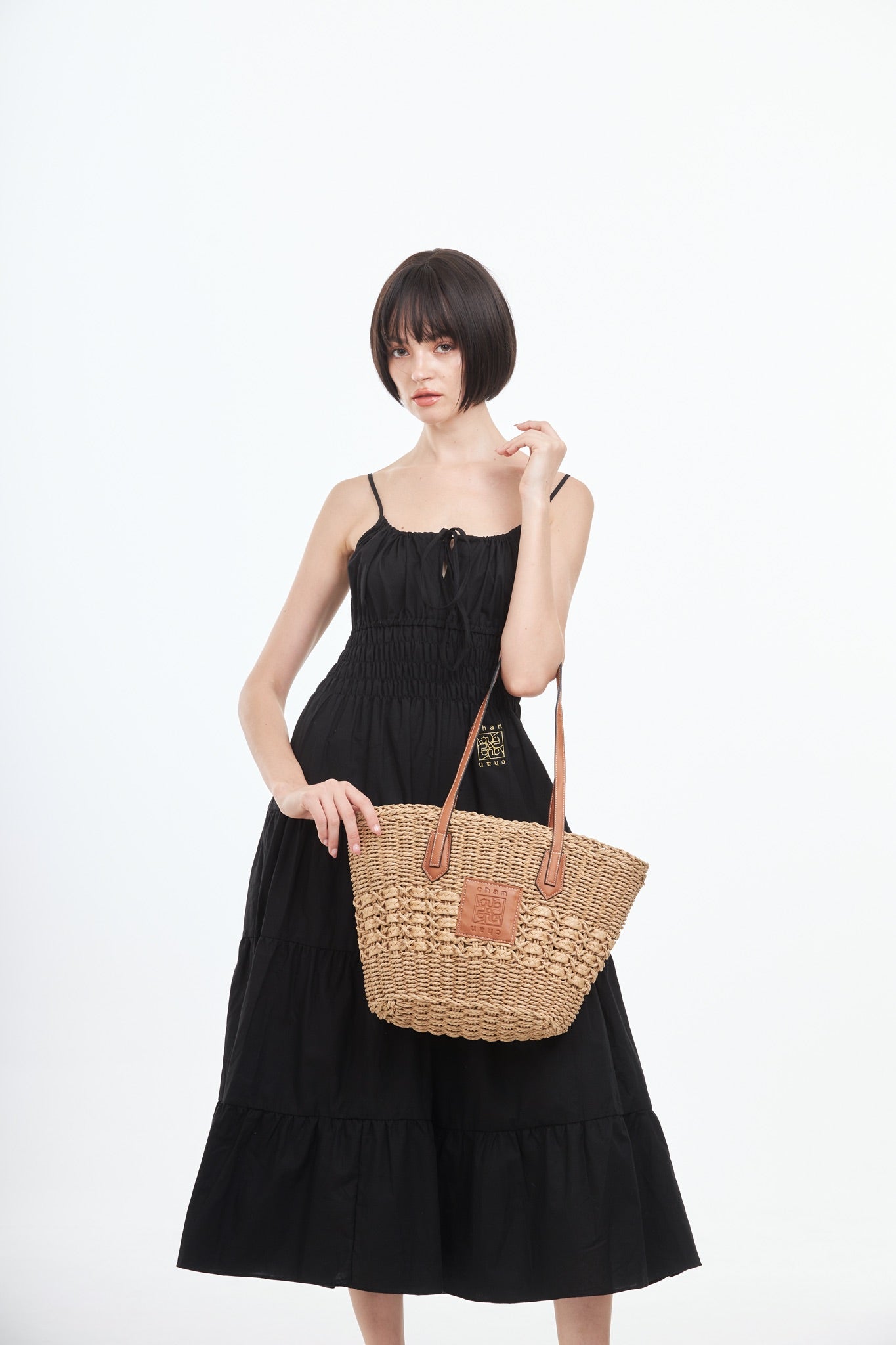 Everyday Earth – Straw Tote Bag – Brown