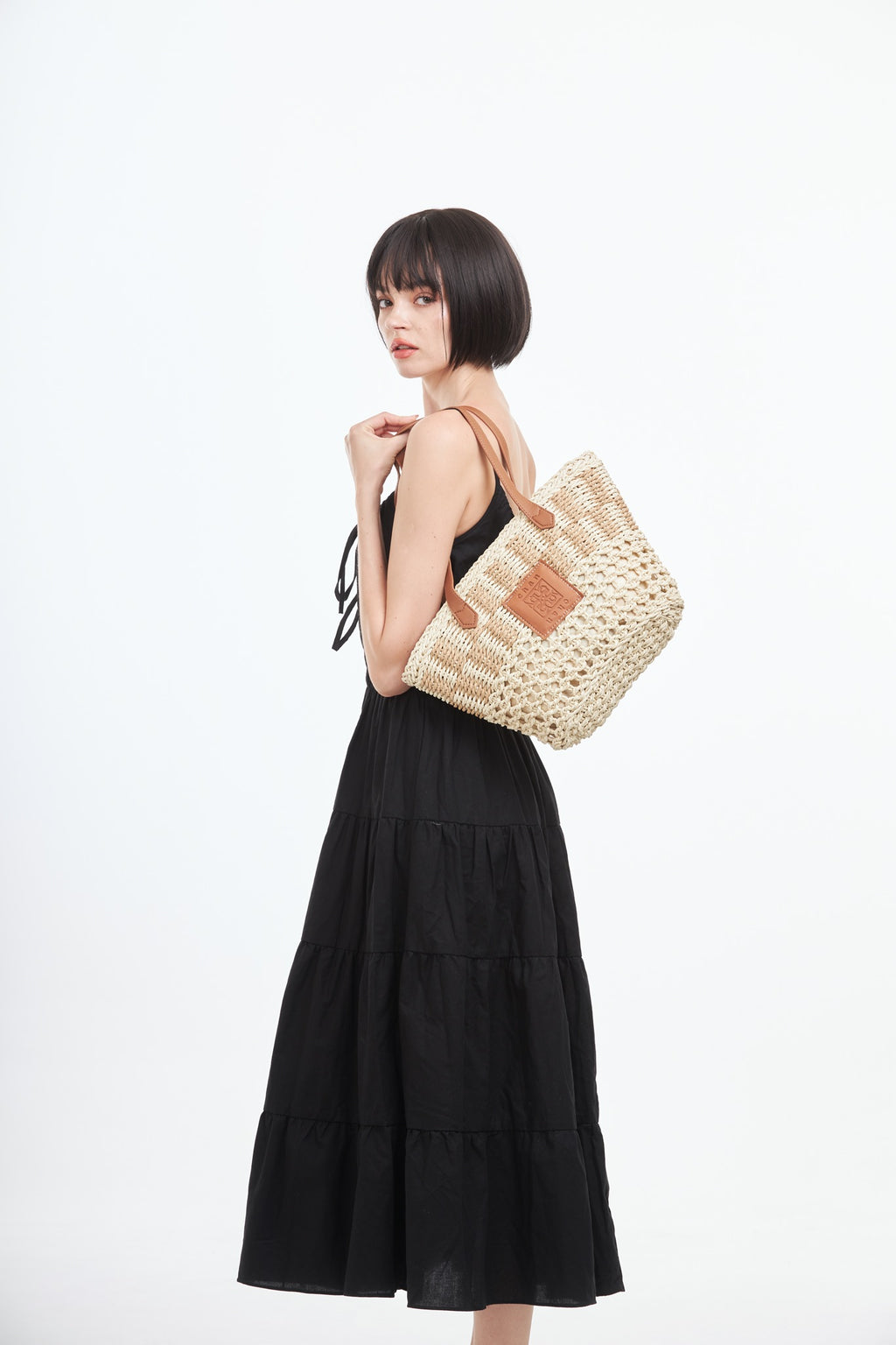 Everyday Earth – Straw Tote Bag – Beige