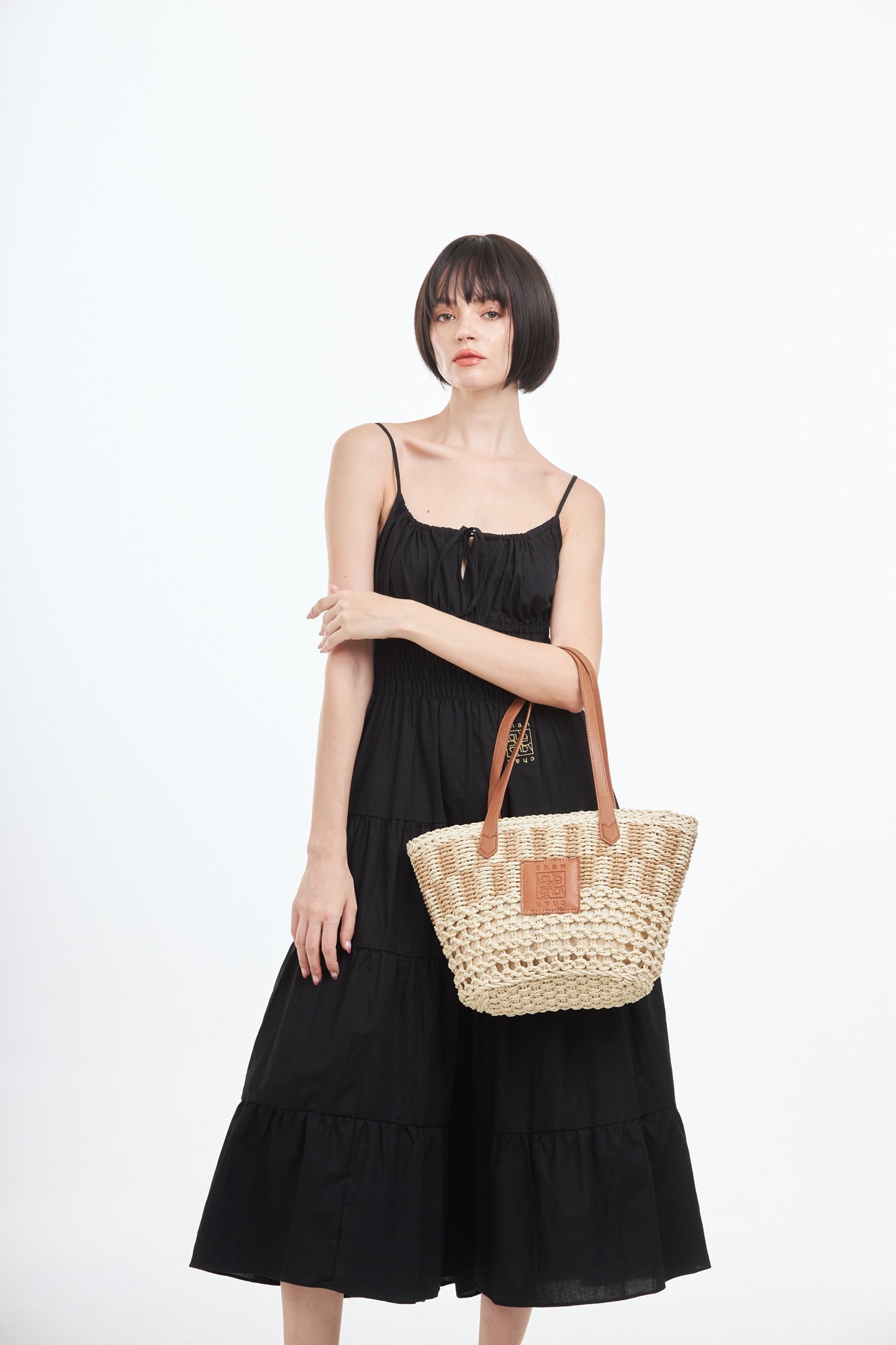 Everyday Earth – Straw Tote Bag – Beige