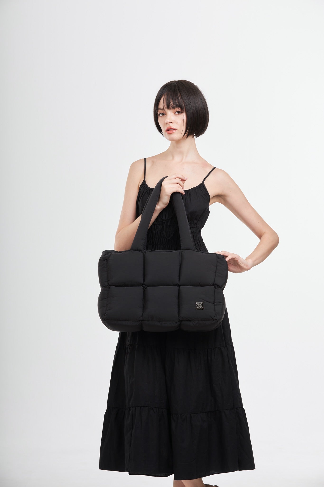 Fluffy black bag new arrivals