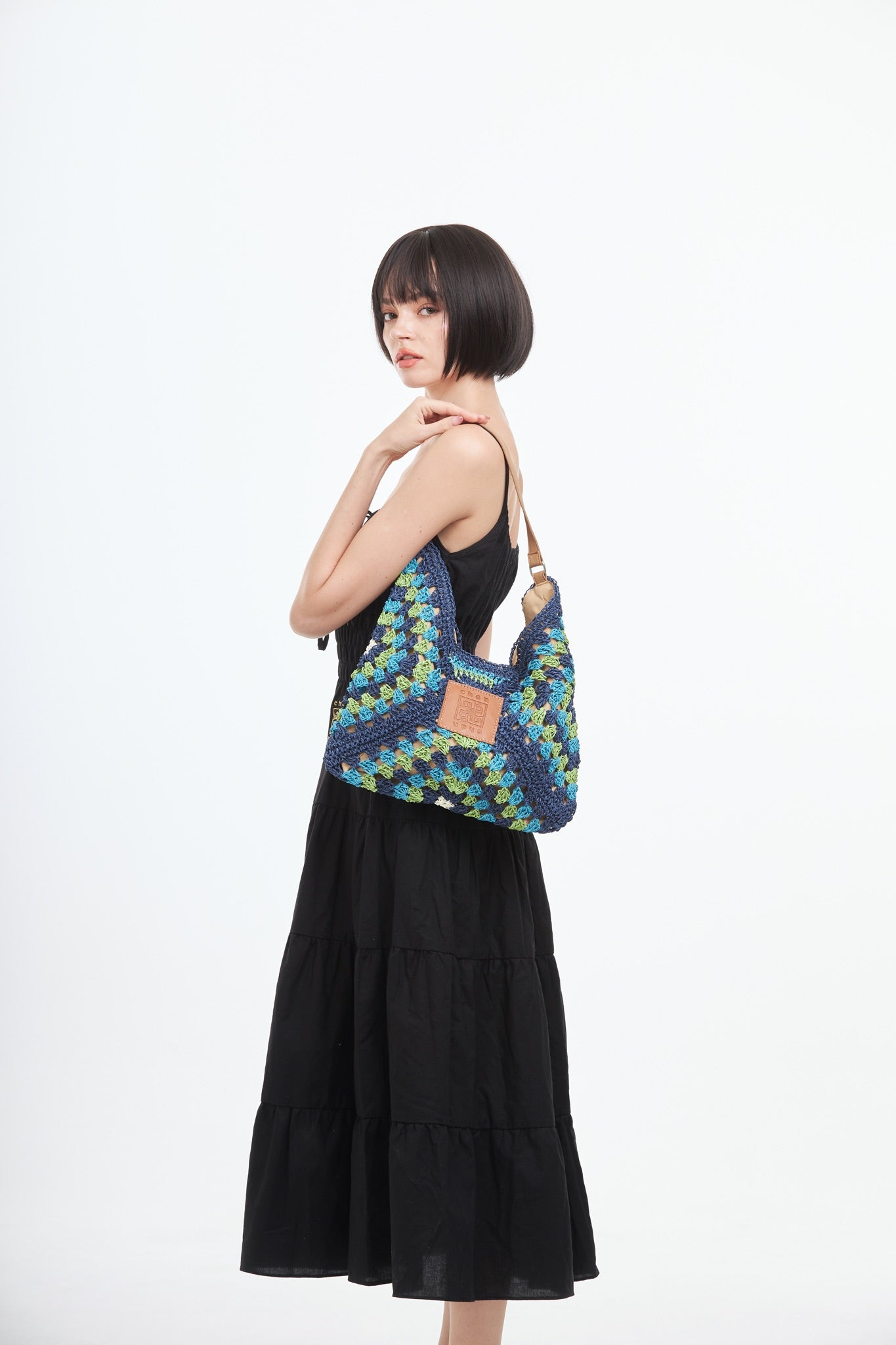 Everyday Earth – Woven Tote Bag – Multicolor Blue