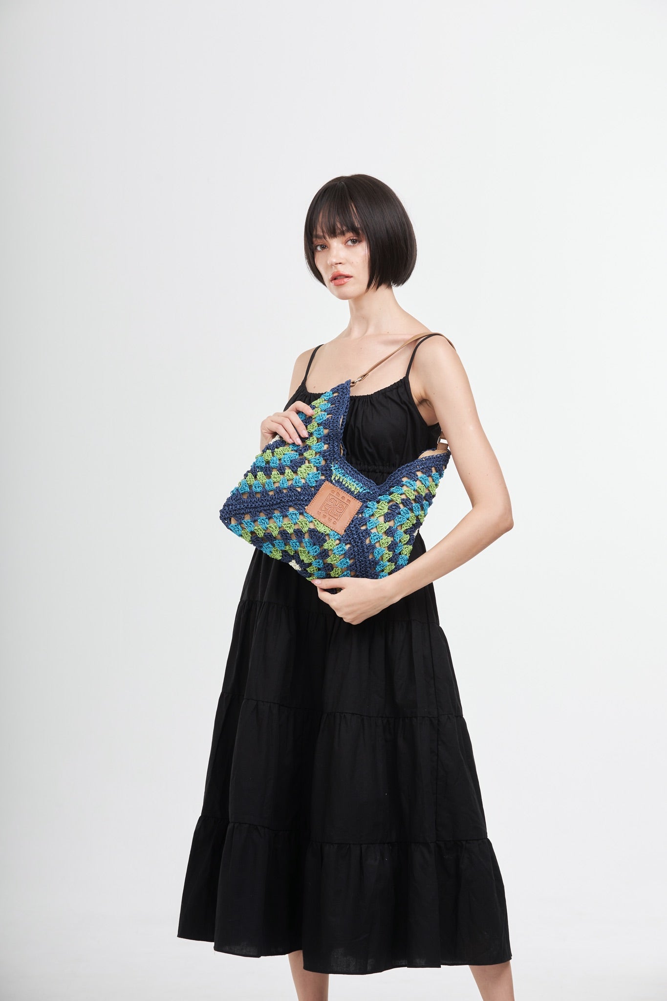 Everyday Earth – Woven Tote Bag – Multicolor Blue