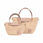 Resort Weave – Mini Shoulder Bag S – Beige