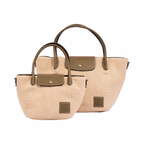 Resort Weave – Mini Shoulder Bag S – Khaki