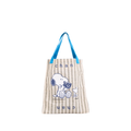 CHAN X Peanuts – Mini Signature Checker Tote – Blue