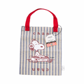 CHAN X Peanuts – Mini Signature Checker Tote – Red