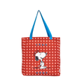CHAN X Peanuts – Signature Checker Tote - Red
