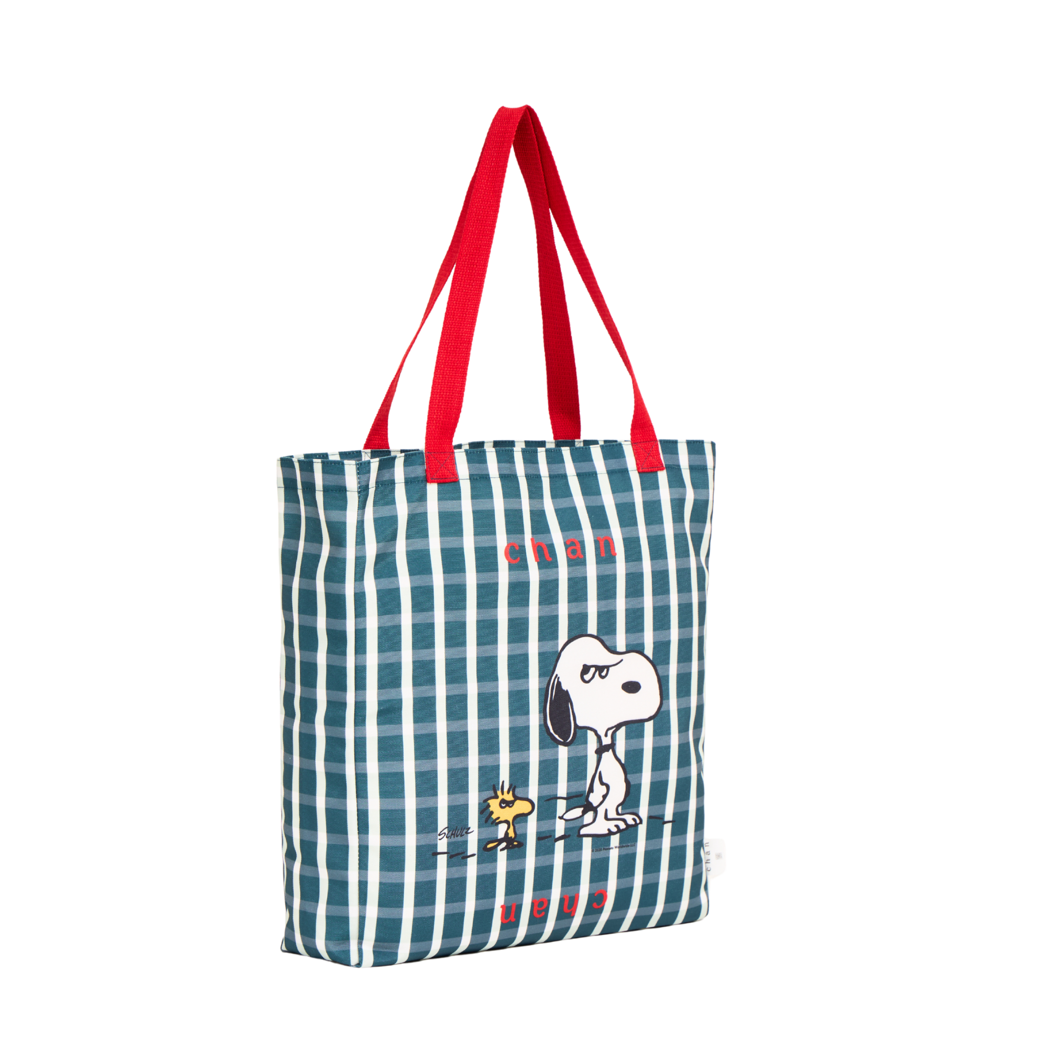 Chan X Peanuts – Signature Checker Tote