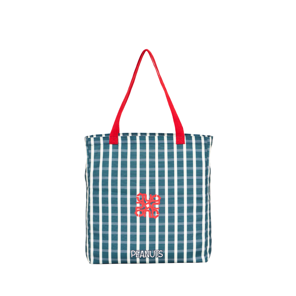 Chan X Peanuts – Signature Checker Tote