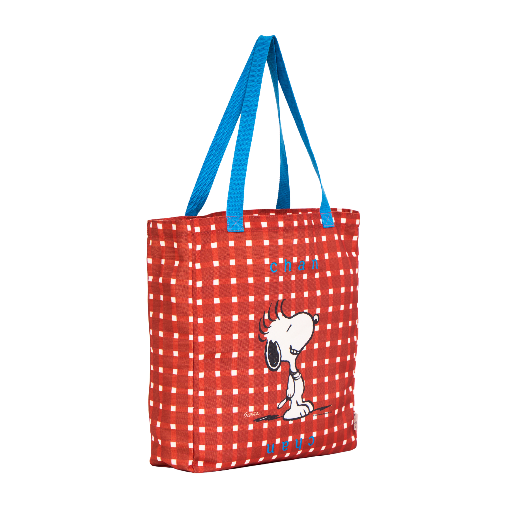 Chan X Peanuts – Signature Checker Tote