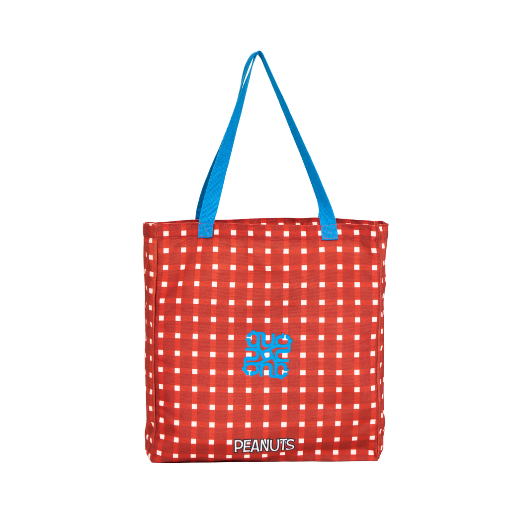 Chan X Peanuts – Signature Checker Tote