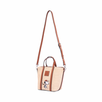 Chan x Peanuts – Weave Shoulder Bag – Brown