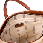 Chan x Peanuts – Weave Shoulder Bag – Brown