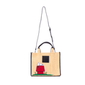 Chan x Peanuts – Straw Shopper Bag – Black