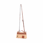 Chan x Peanuts – Vanity Weave Crossbody – Brown