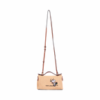 Chan x Peanuts – Vanity Weave Crossbody – Brown
