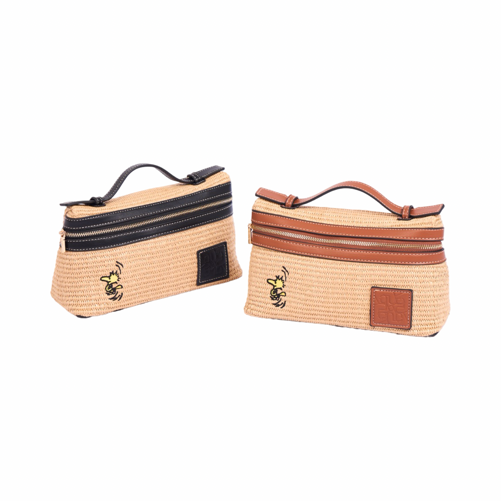 Chan x Peanuts – Vanity Weave Crossbody – Black