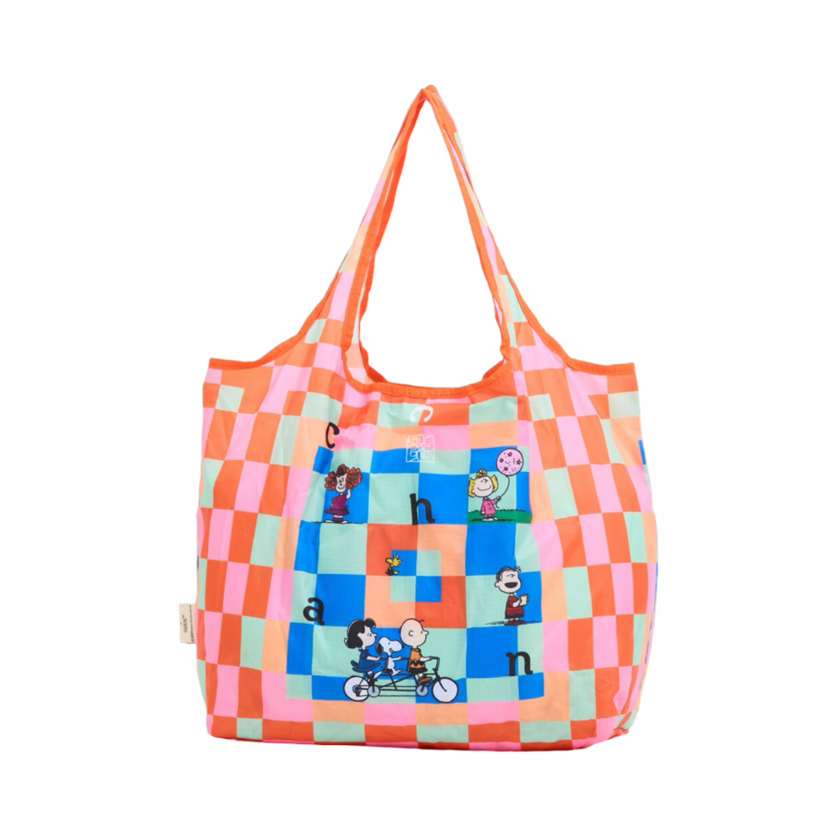 CHAN X Peanuts – Nylon Shopping Bag – Pink