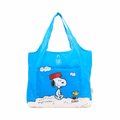 CHAN X Peanuts – Nylon Shopping Bag – Blue