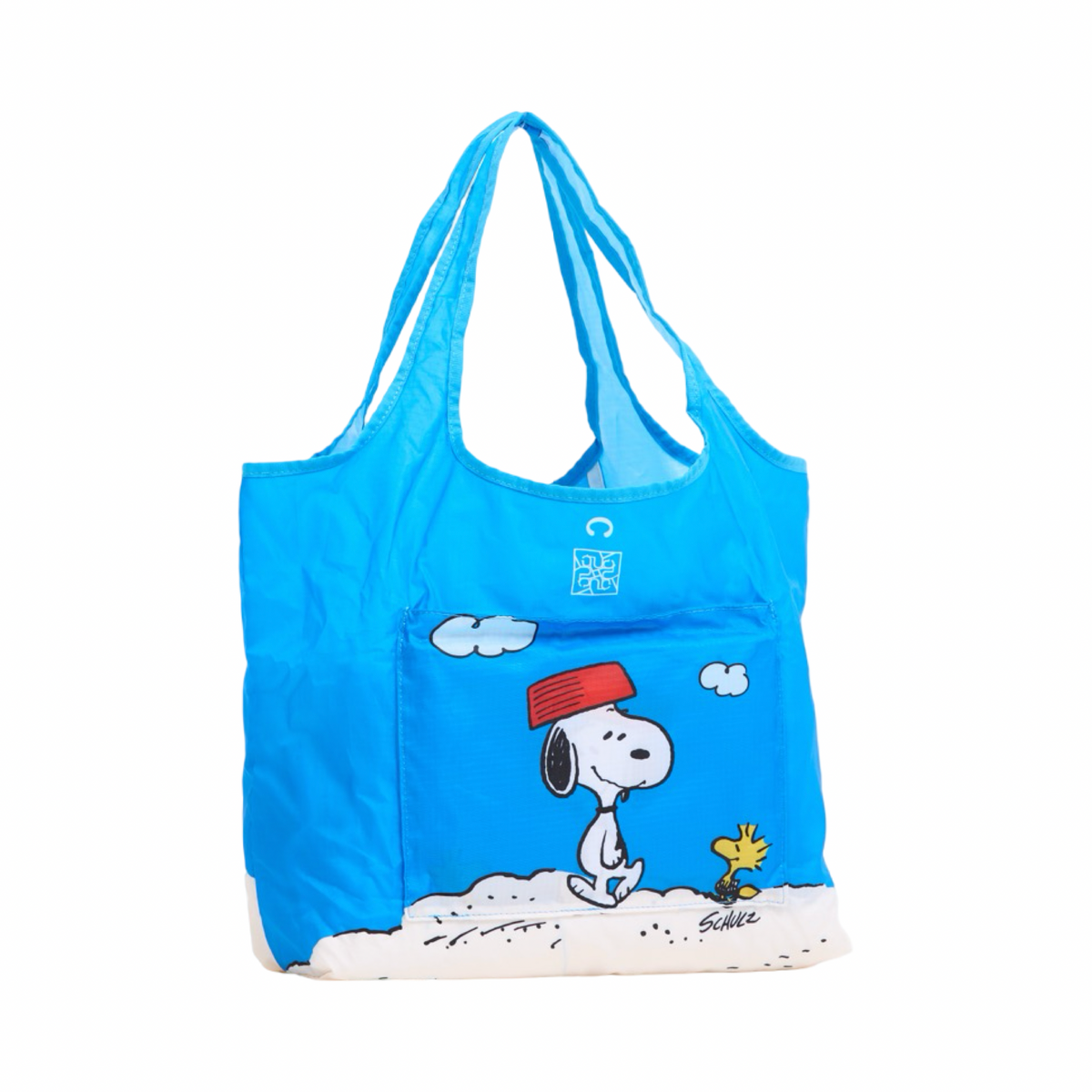 CHAN X Peanuts – Nylon Shopping Bag – Blue