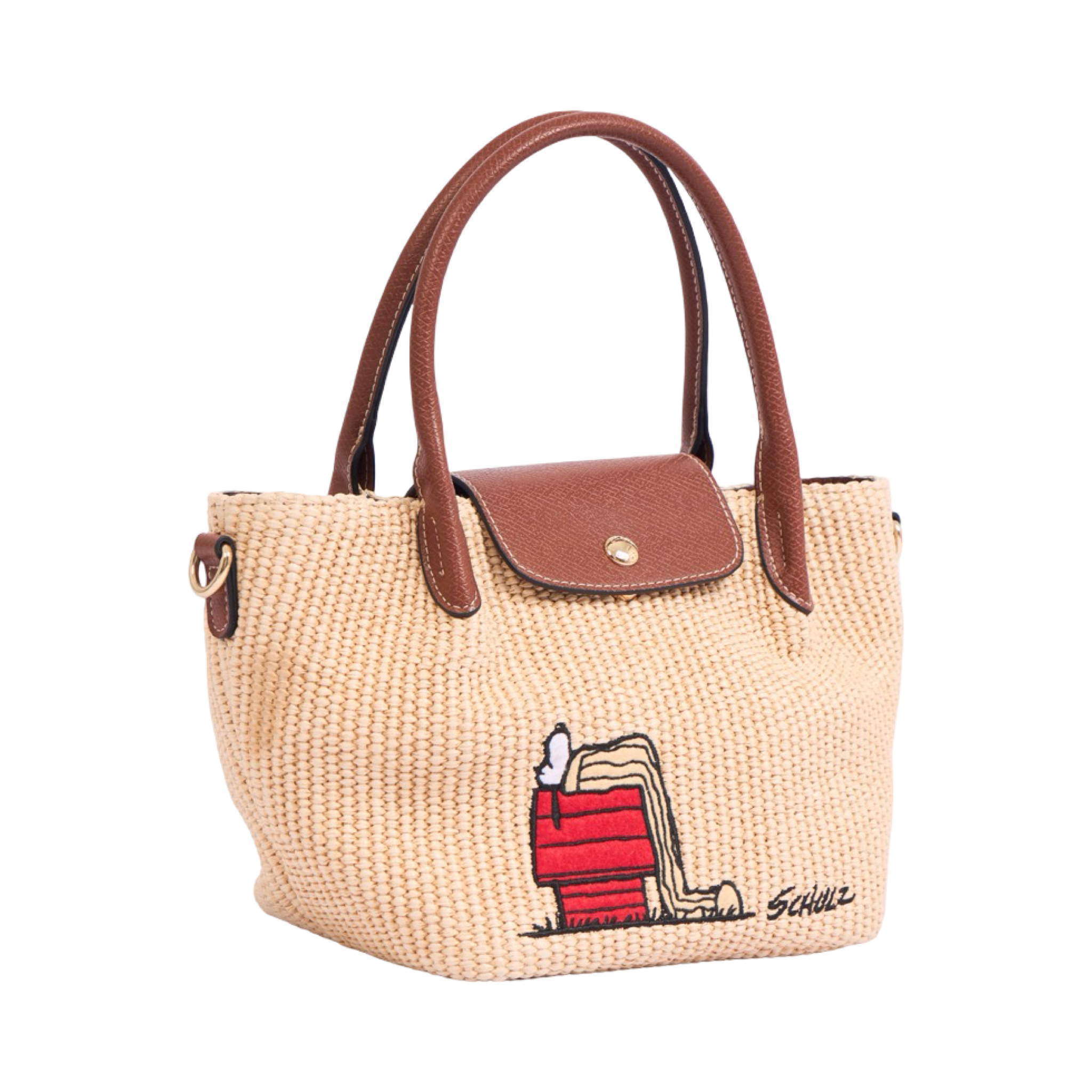 CHAN X Peanuts – Mini Shoulder Bag – Brown