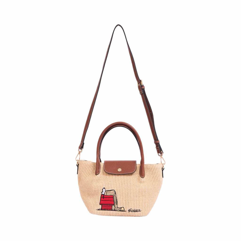CHAN X Peanuts – Mini Shoulder Bag – Brown