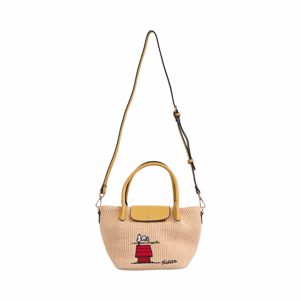 CHAN X Peanuts – Mini Shoulder Bag – Honey Beige