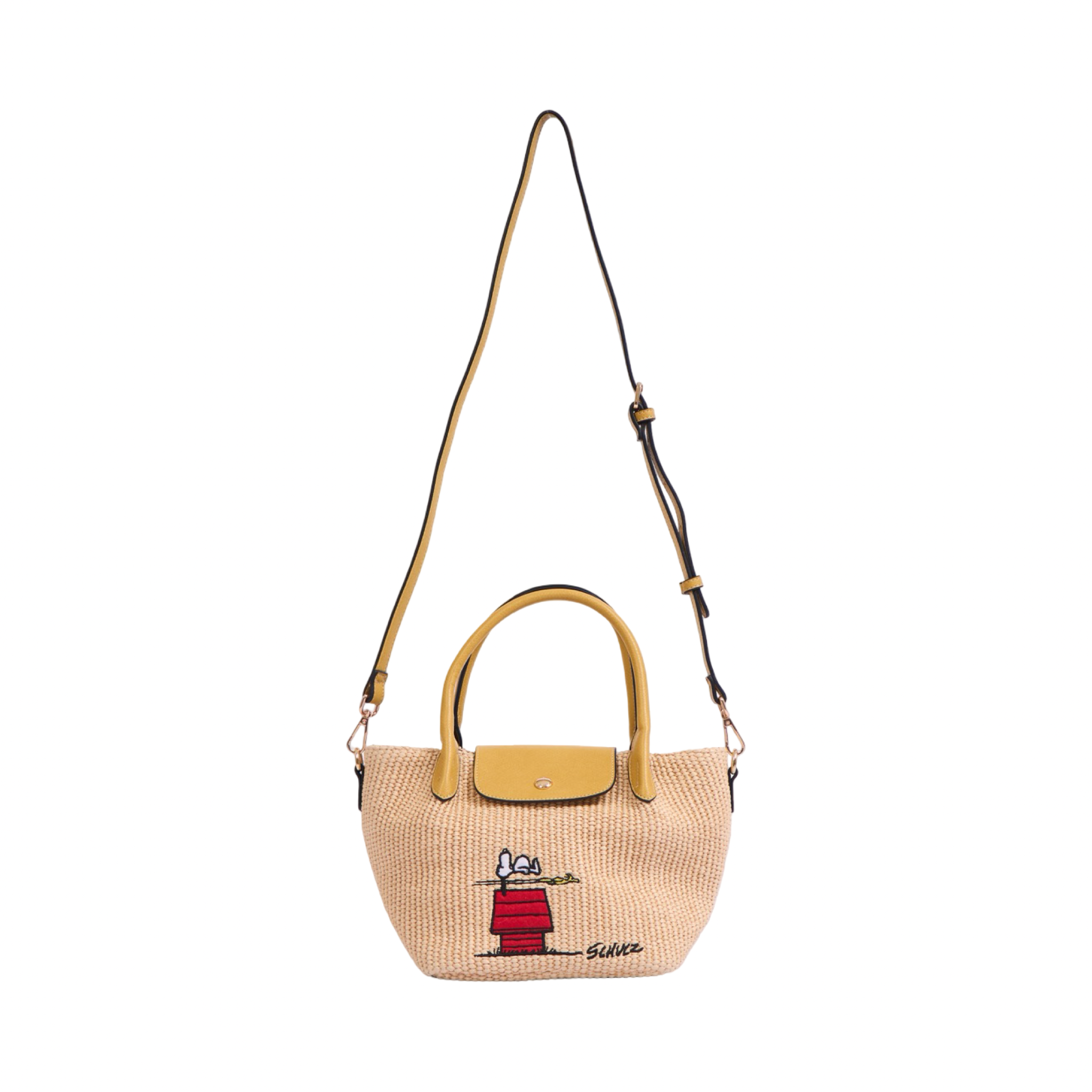 CHAN X Peanuts – Mini Shoulder Bag – Honey Beige