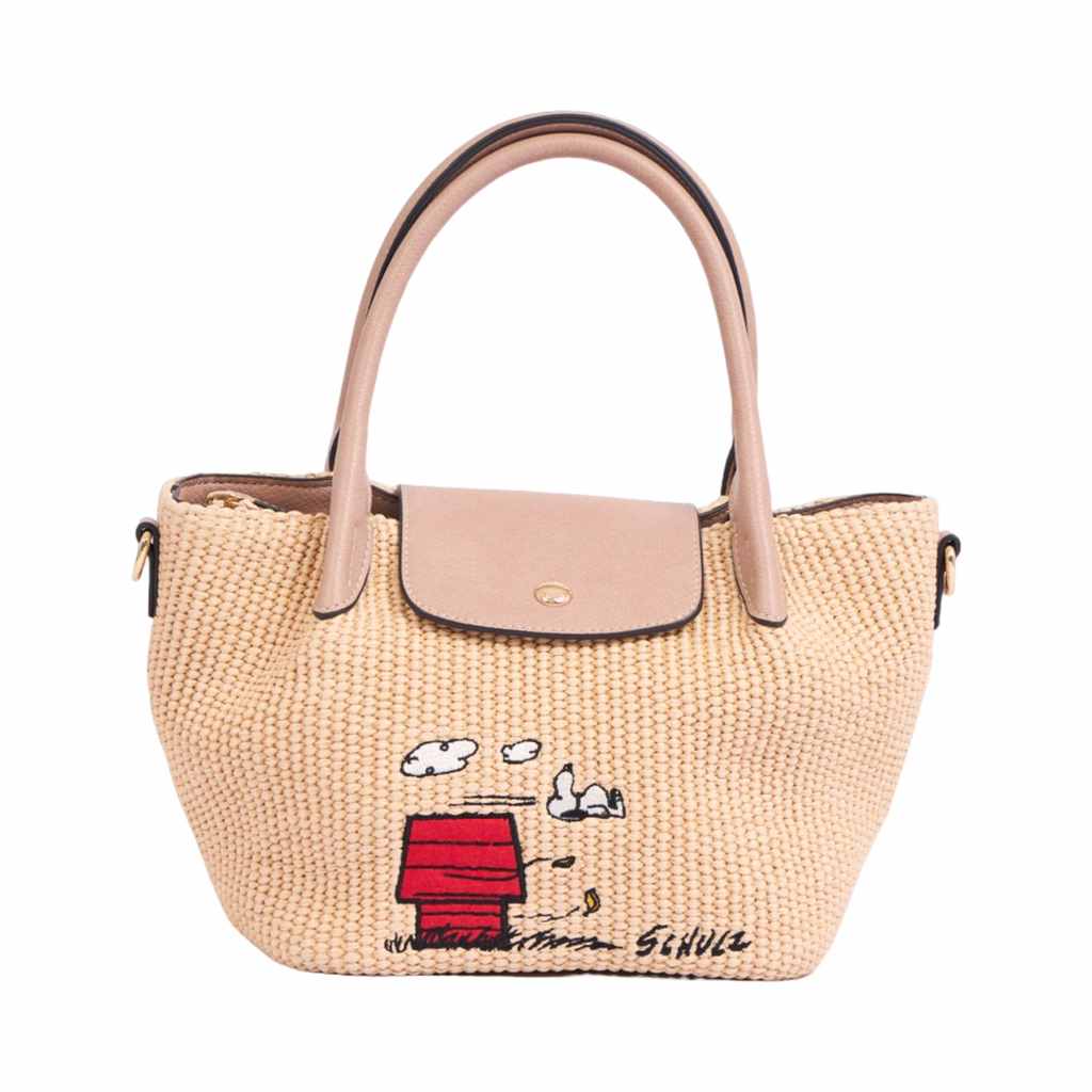 CHAN X Peanuts – Mini Shoulder Bag – Rose Beige