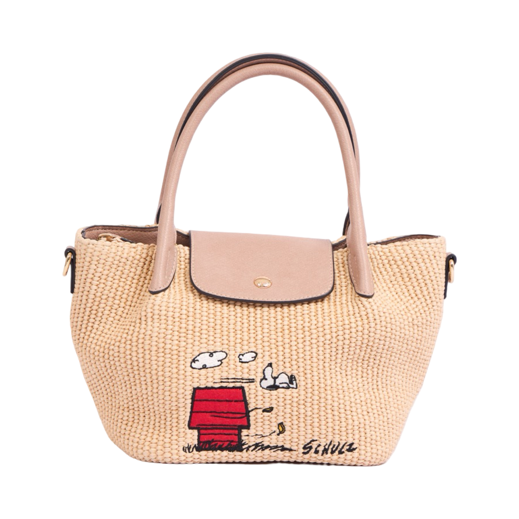 CHAN X Peanuts – Mini Shoulder Bag – Rose Beige