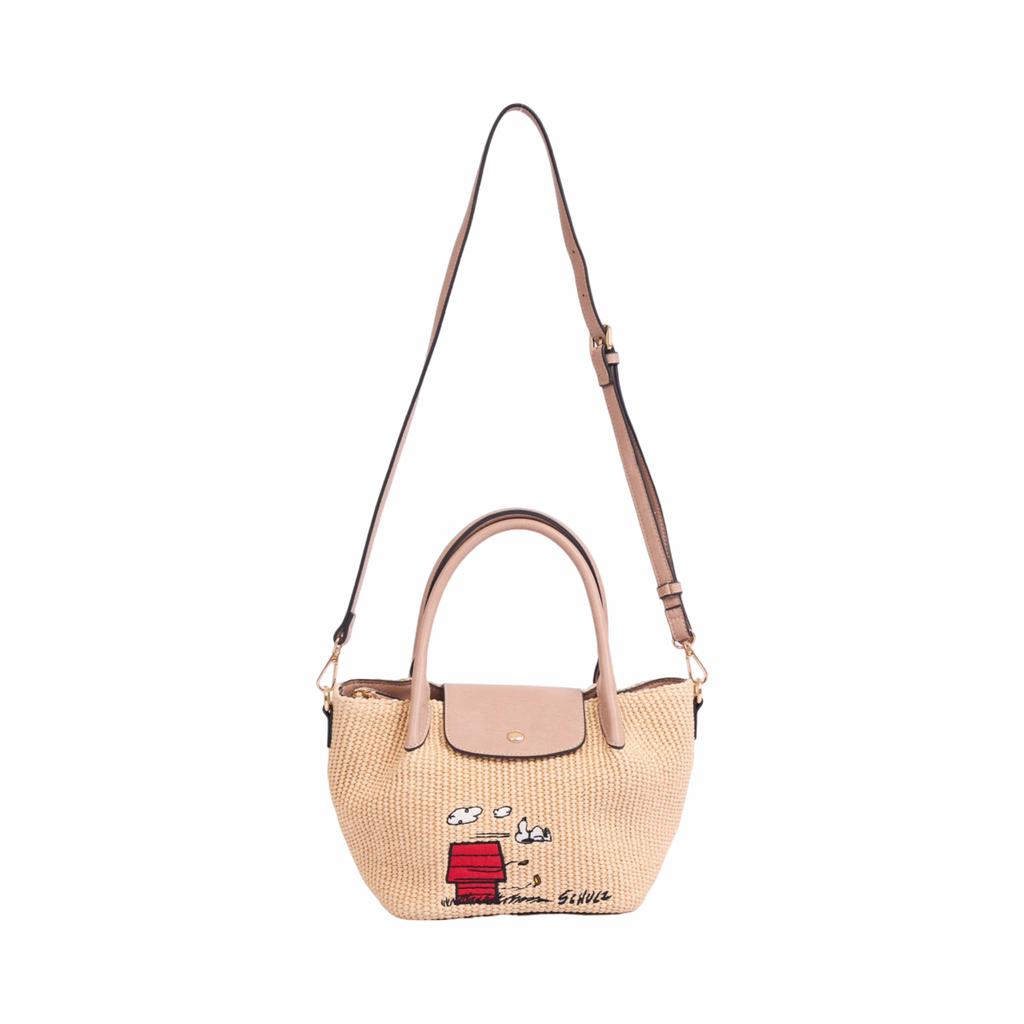 CHAN X Peanuts – Mini Shoulder Bag – Rose Beige
