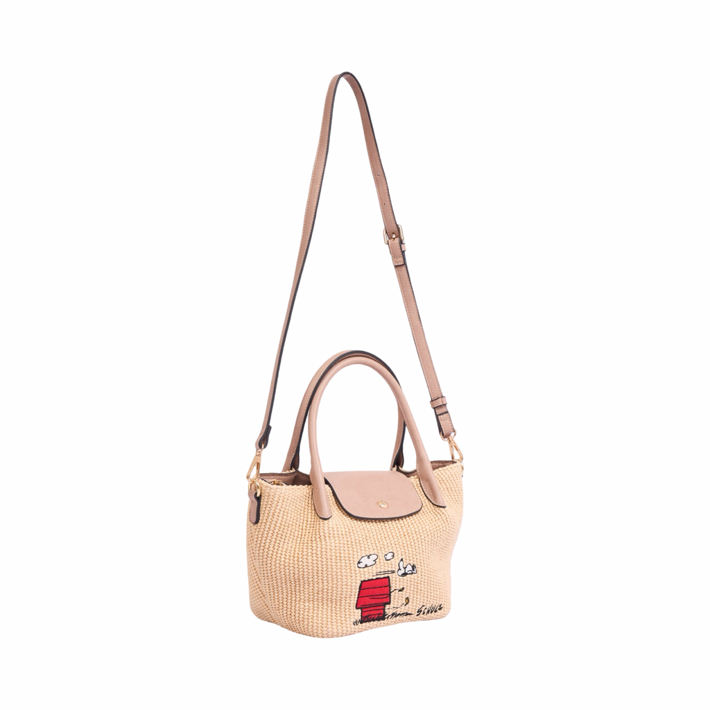 CHAN X Peanuts – Mini Shoulder Bag – Rose Beige