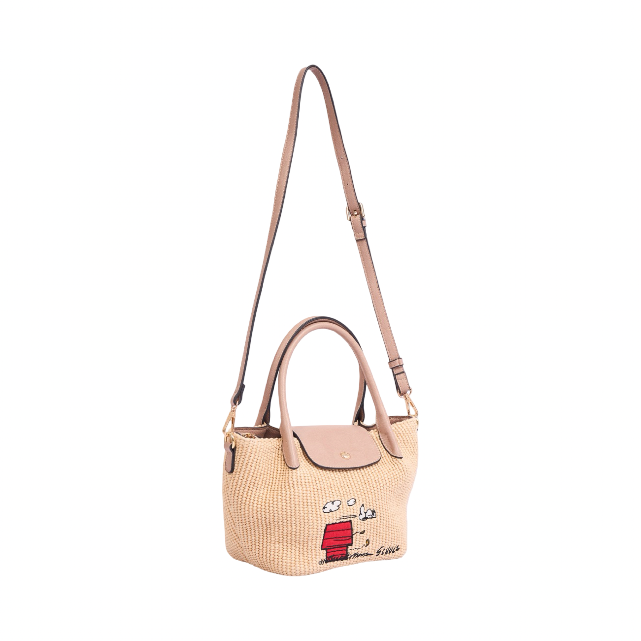 CHAN X Peanuts – Mini Shoulder Bag – Rose Beige