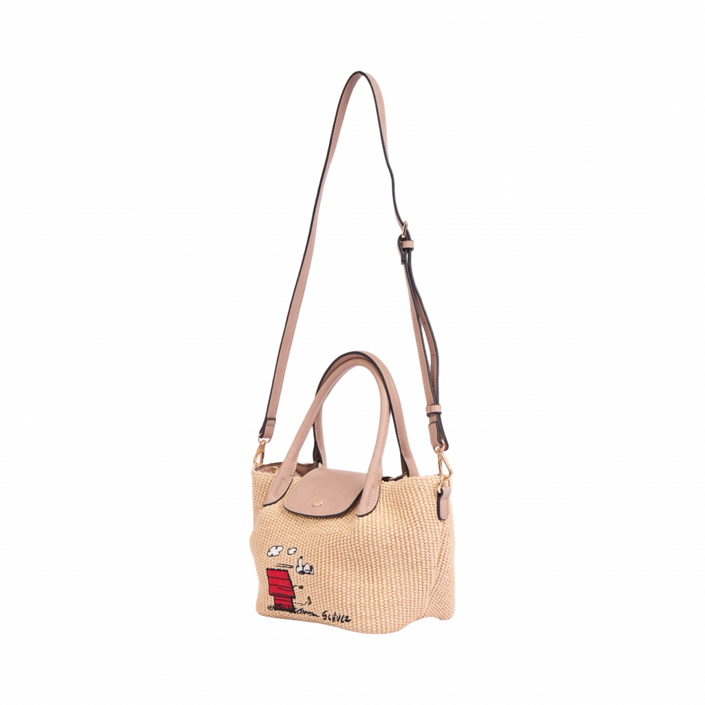 CHAN X Peanuts – Mini Shoulder Bag – Rose Beige