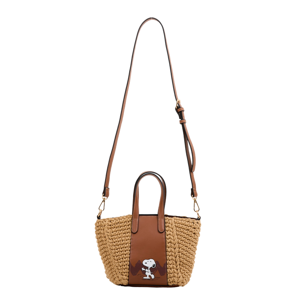 CHAN X Peanuts – Knit Tote Bag – Brown