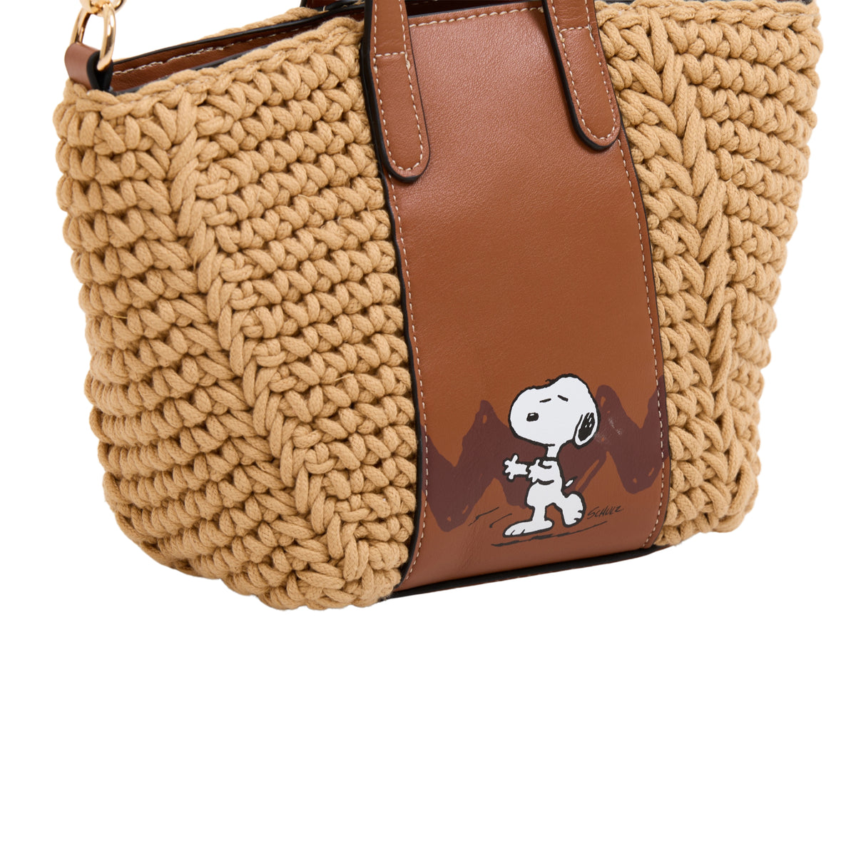CHAN X Peanuts – Knit Tote Bag – Brown